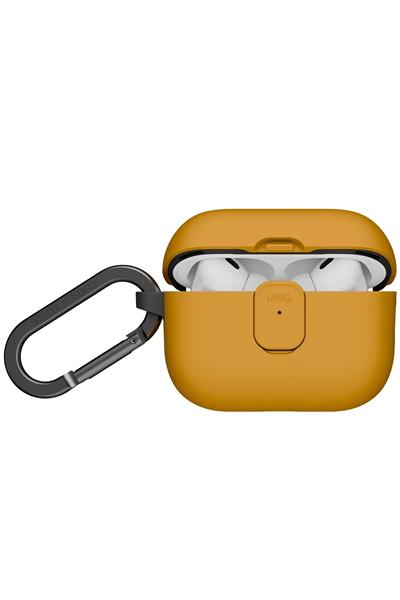 Uniq AirPods Pro 3 (3. Nesil) Clyde Kilitli Kılıf – Sarı