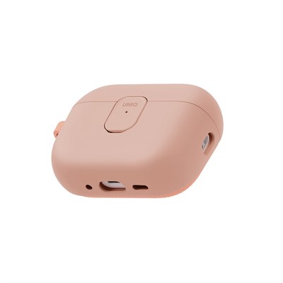Uniq AirPods Pro 3 (3. Nesil) Clyde Kilitli Kılıf – Pembe