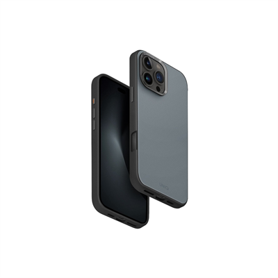 Uniq Apple iPhone 16 Pro MagSafe Uyumlu Lyden DS Deri Telefon Kılıfı – Lacivert
