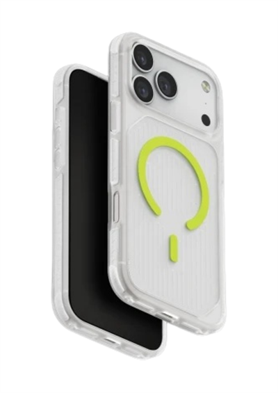 Uniq Apple iPhone 17 Pro MagSafe Uyumlu Combat Active Darbe Emici Kılıf – Fosforlu Yeşil