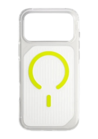 Uniq Apple iPhone 17 Pro MagSafe Uyumlu Combat Active Darbe Emici Kılıf – Fosforlu Yeşil
