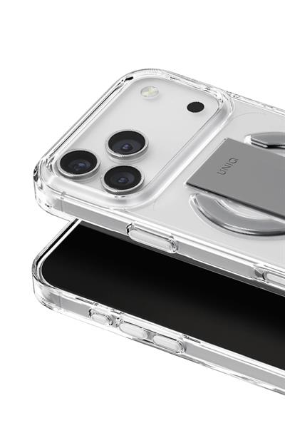 Uniq Apple iPhone 17 Pro Max MagSafe Uyumlu Heldro Air Telefon Kılıfı - Şeffaf