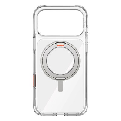 Uniq Apple iPhone 17 Pro Max Swivix 360° Rotating Kickstand Magsafe Kılıf - Şeffaf