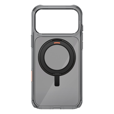 Uniq Apple iPhone 17 Pro Max Swivix 360° Rotating Kickstand Magsafe Kılıf - Siyah