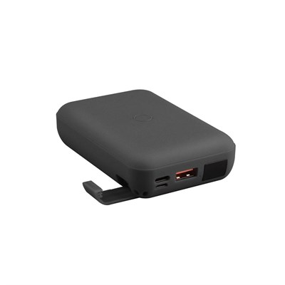 Uniq HydeAir 10.000mAh Manyetik MagSafe Kablosuz Powerbank 18W PD Type-C – Koyu Gri