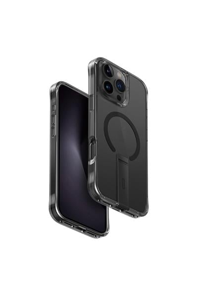 Uniq Apple iPhone 16 Pro Eleva Standlı Magsafe Kapak - Siyah