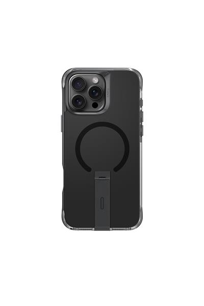 Uniq Apple iPhone 16 Pro Max Eleva Standlı Magsafe Kapak - Siyah