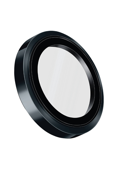 Uniq iPhone 17 Pro / 17 Pro Max Optix Sapphire Çelik Çerçeveli Kamera Lens Koruyucu – Lacivert