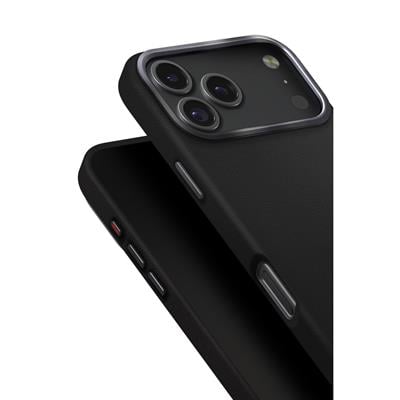 Uniq iPhone 17 Pro Lyden MagSafe Vegan Deri Kılıf – Siyah