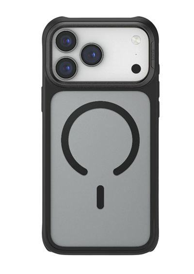 Uniq iPhone 17 Pro Max Veren MagSafe Uyumlu Telefon Kılıfı – Siyah