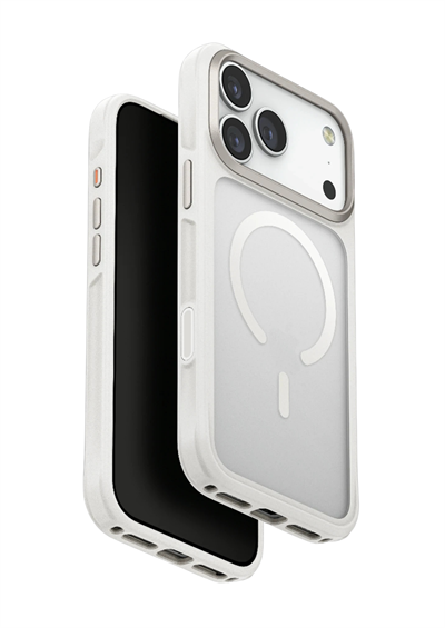 Uniq iPhone 17 Pro Max Veren MagSafe Uyumlu Telefon Kılıfı – Beyaz