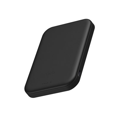 Uniq Lyden Lexa 5000mAh Manyetik MagSafe Kablosuz Powerbank PD Type-C – Siyah