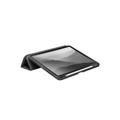 Uniq Moven iPad 2025 10.9 (10.nesil) Standlı, Katlanabilir Stand, İnce & Dayanıklı Tasarım Tablet Kılıfı – Gri