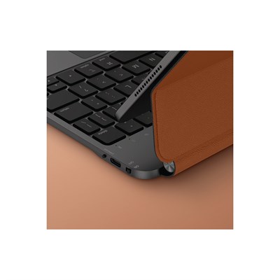Uniq Venno Pro iPad Pro 11 (2024) Manyetik Klavyeli Kılıf – Trackpadli - Çöl Titanyum