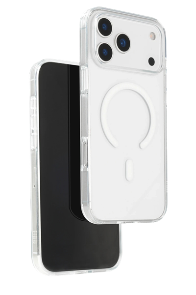 URR iPhone 17 Pro MagSafe Uyumlu Crystal Clear Şeffaf Telefon Kılıfı