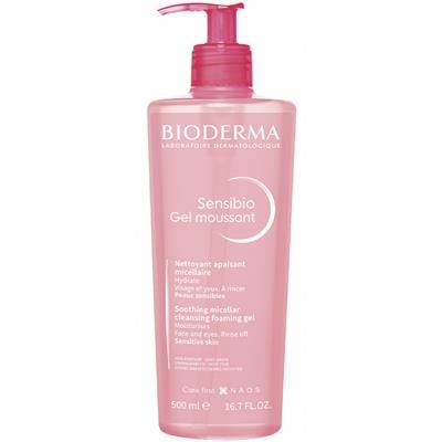 Bioderma Sensibio Foaming Gel - Hassas Ciltler için Temizleyici Jel 500ml