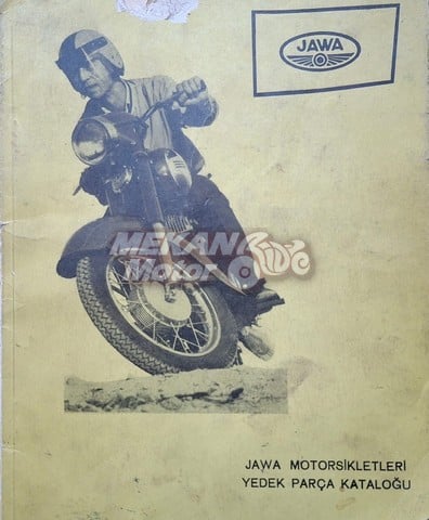 JAWA 250 TYPE 559 YEDEK PARÇA KATALOG