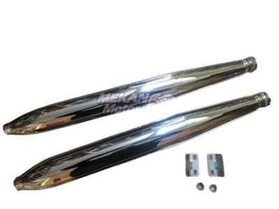 EXHAUST SILENCER SET WITH NUT KYVACKA JAWA 250-JAWA 360
