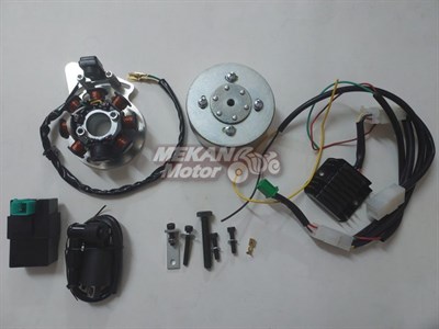 ELEKTRONİK ATEŞLEME SETİ 12V JAWA 250 (RALLİ)