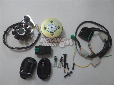 ELEKTRONİK ATEŞLEME SETİ 12V JAWA 360 (RALLİ)