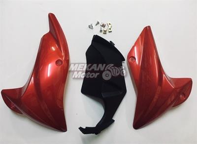 MOTOR ALT SAKAL RÜZGARLIK  SETİ KIRMIZI 125 DRİFT L İTHAL