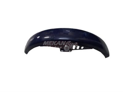 FRONT MUDGUARD MINSK 125 E BLUE SCRATCH