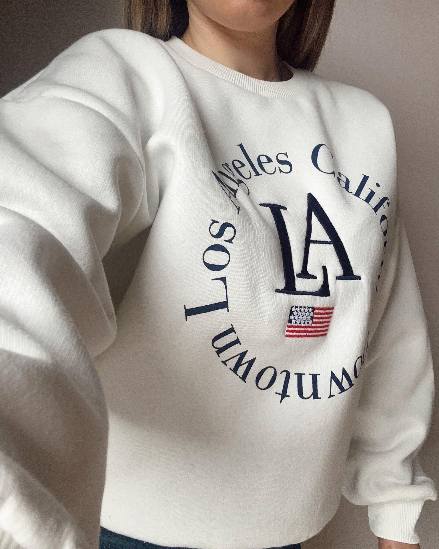 LA Baskılı Sweatshirt