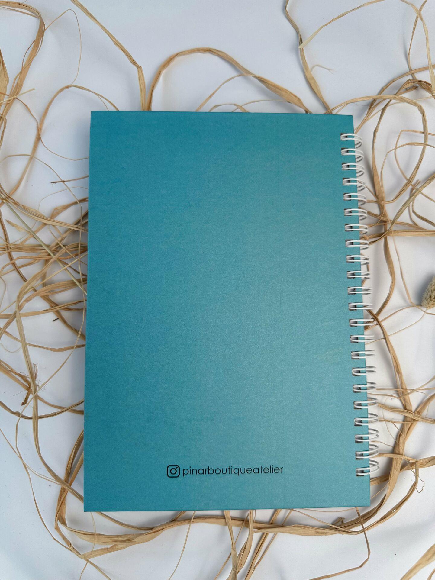 Motto Kapaklı Defter Ben