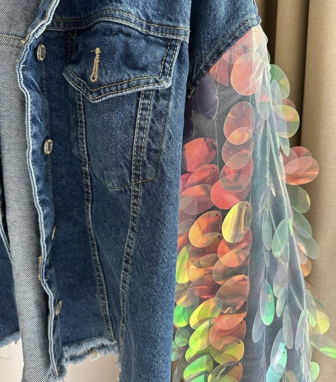 Paillette Denim Jacket PB Co.