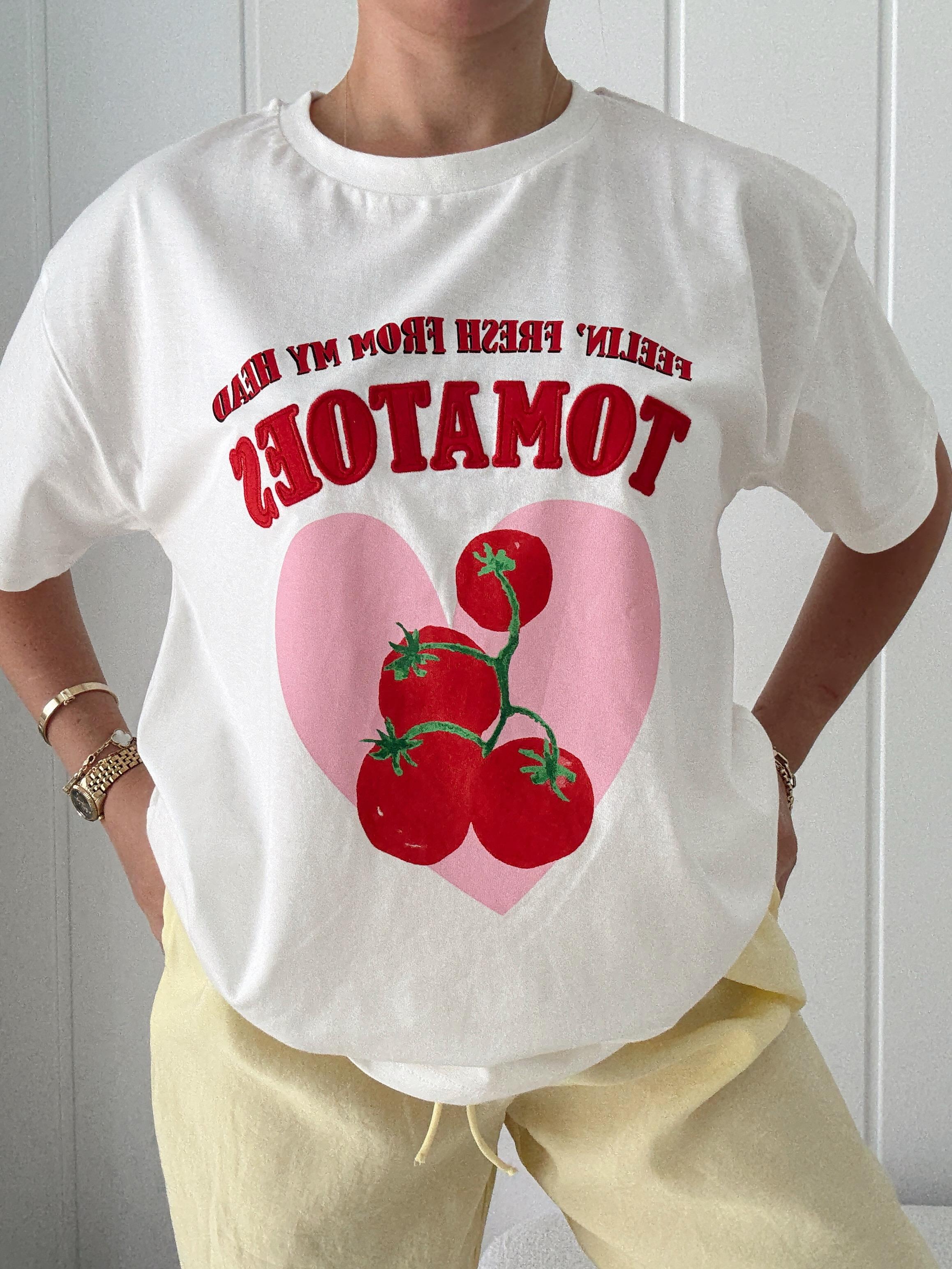 Baskı Detaylı Tshirt TOMATOES