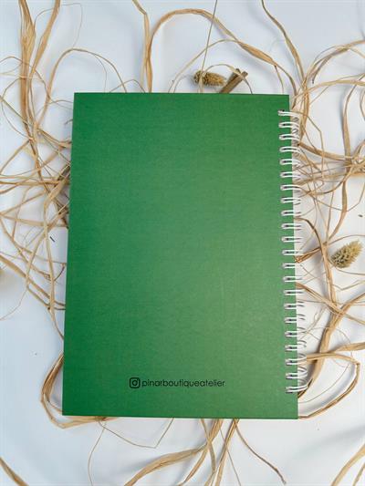 Motto Kapaklı Defter Bedel