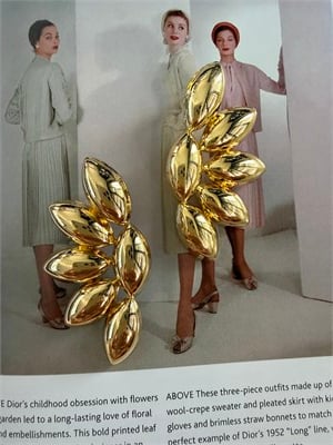 Bloom Gold Mega Küpe