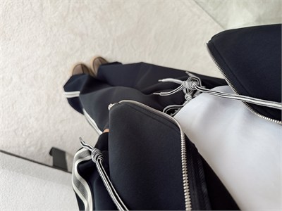 Kapüşonlu Sweatshirt ve Bol Paça Pantolon Eşofman Takım Lacivert