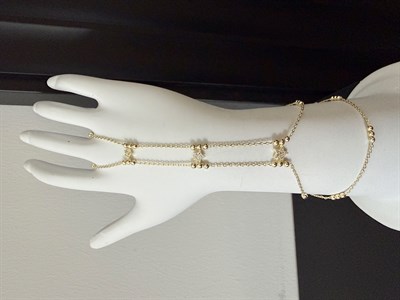 Yıldız Taş Detaylı Şahmeran Gold