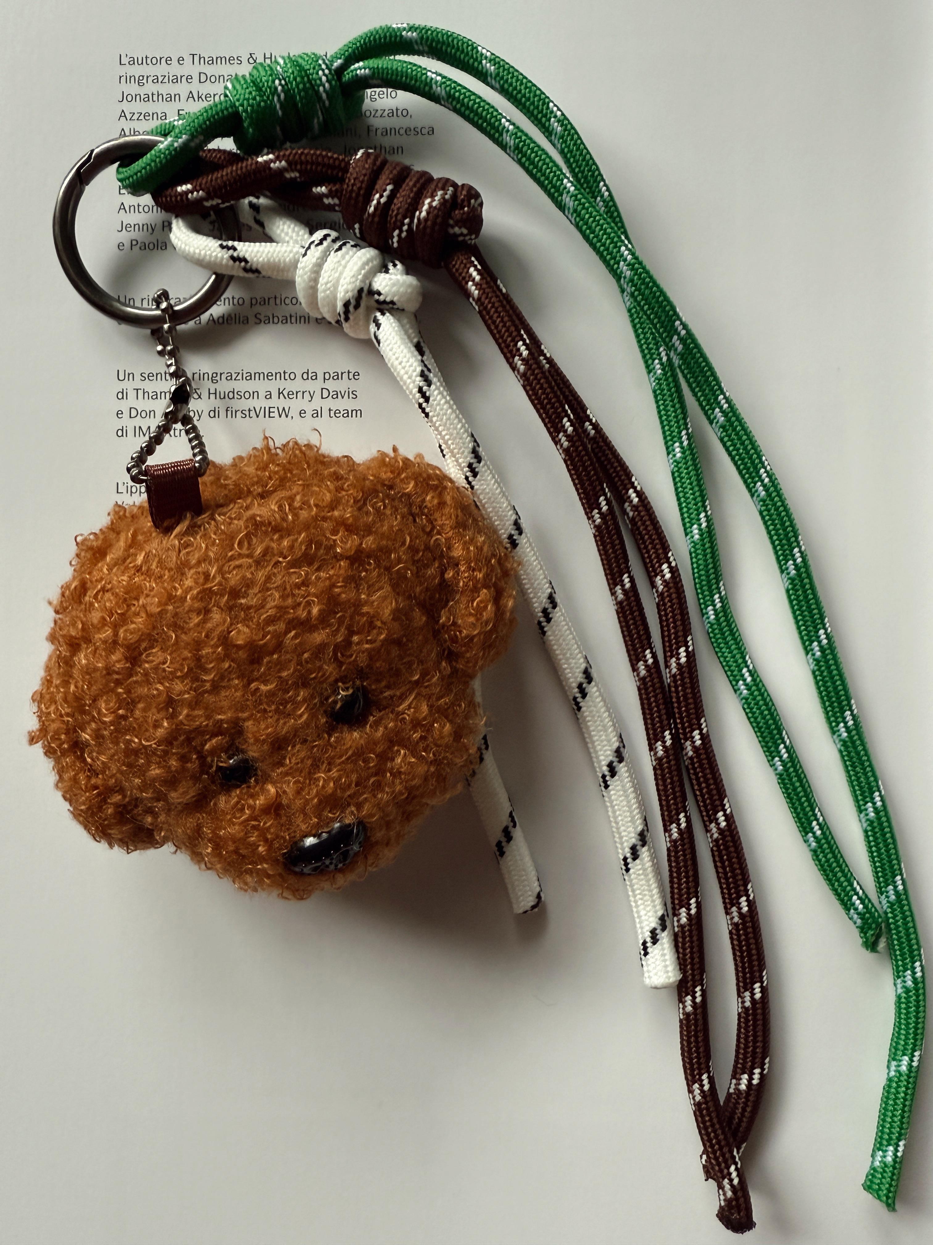 Goldies Bag Peluş Kopek Çanta Charm Anahtarlık