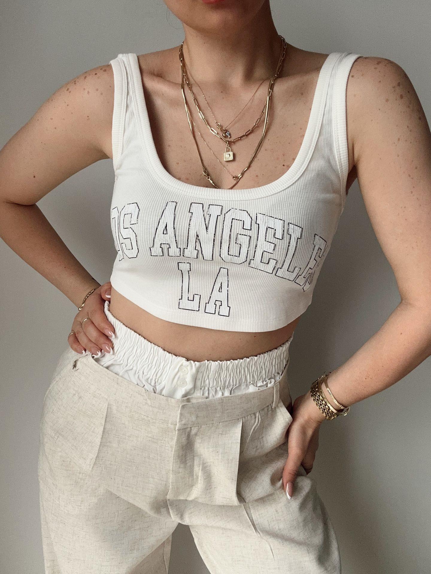 Los Angeles Crop Ekru