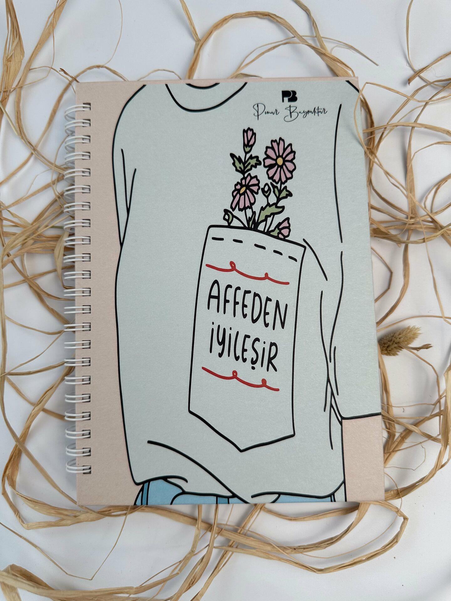Motto Kapaklı Defter 'Affetmek'