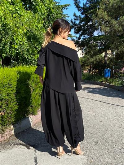 şifon kumaş balon pantolon