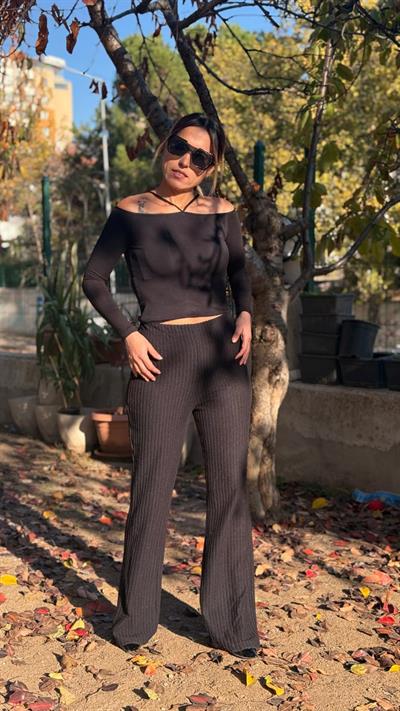 Siyah Penye Pantolon