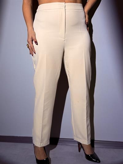 Taş rengi Kumaş Pantolon