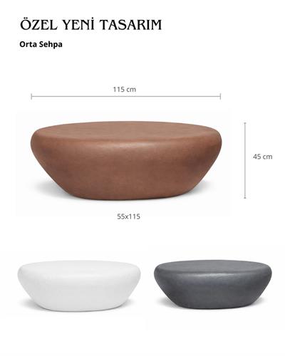 Dekoratif Orta Sehpa Özel Tasarım