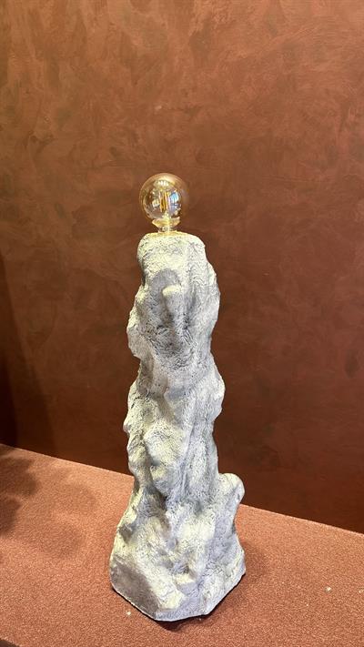 Kaya Görününmlü Dekoratif Abajur