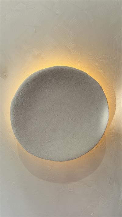 35 CM Ledli Duvar Apliği İç Oval