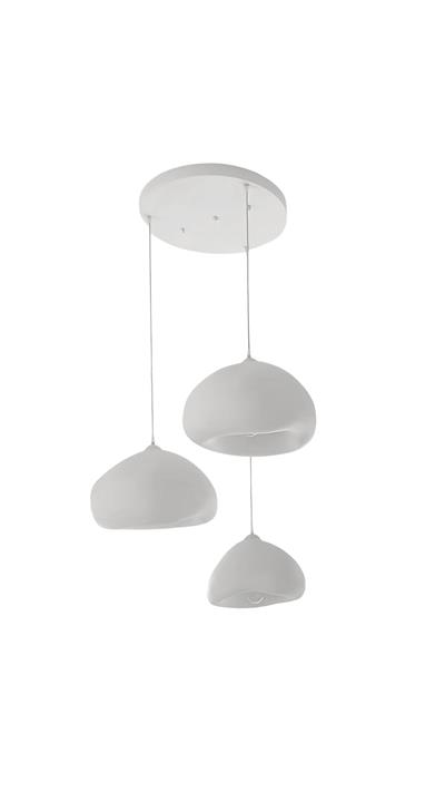 Lore Serisi Üçlü Sarkıt Avize (30-40-40 CM )