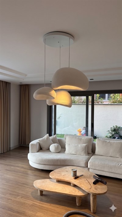 Loval Üçlü Sarkıt Aydınlatma 30-40-50 CM ( Kısa Süreli Kampanya )