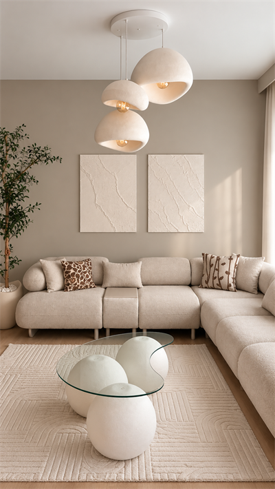 Loval Üçlü Sarkıt Aydınlatma 30-40-50 CM