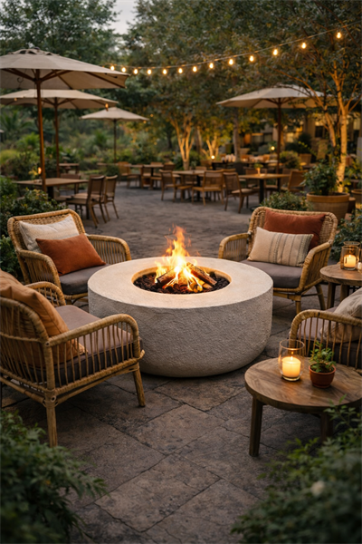 Luna Lore Ateş Çukuru-Şömine