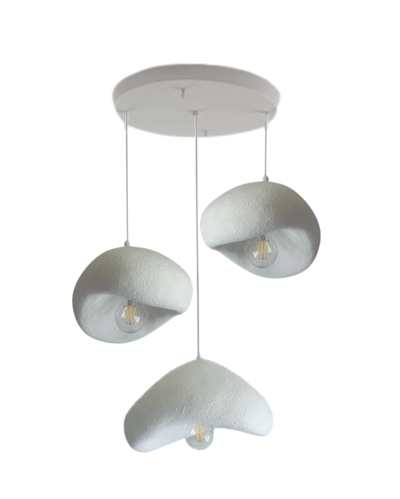 Luna Serisi 30-30-30 cm 3lü Set Avize (Kısa Süreli Kampanya)