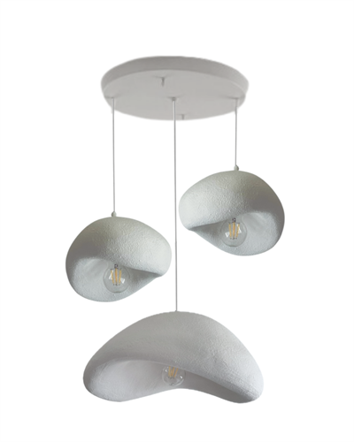 Luna Serisi 30-30-40 cm 3lü Set Avize ( Kısa Süreli Kampanya )