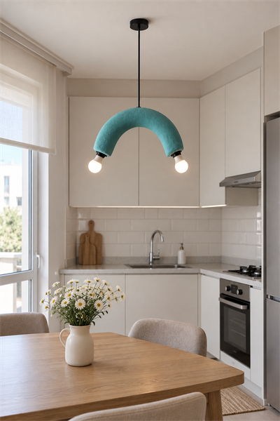Luna Serisi 45 CM – Çift Ampullü Modern Aydınlatma